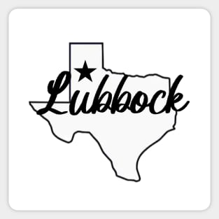 LUBBOCK TEXAS Sticker